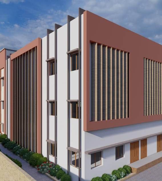 Factory Admin Building – Tatva Chintan Pharma